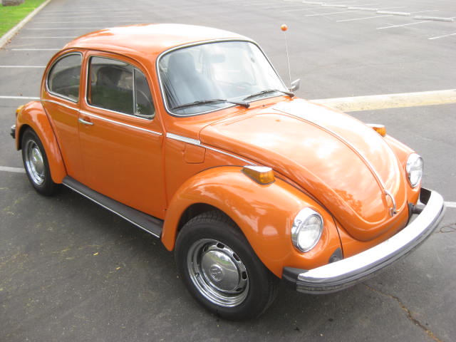  1974 Volkswagen Super Beetle [Typ 1] in Gold Diggers