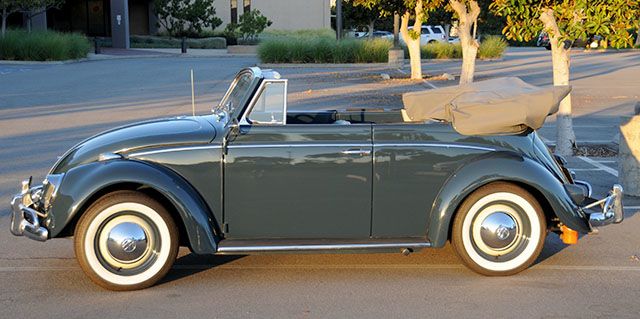 1960 VW Beetle Convertible For Sale @ Oldbug.com