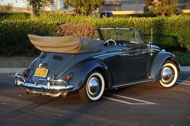 1960 VW Beetle Convertible For Sale @ Oldbug.com