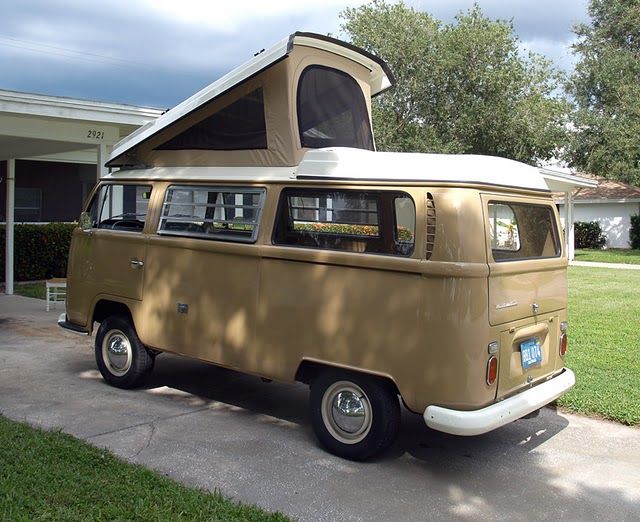 1969 VW Westfalia Pop Top Camper For 